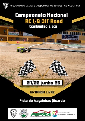 3ª Prova do Campeonato Nacional de 1/8TT (elétrico e Combustão) 2025